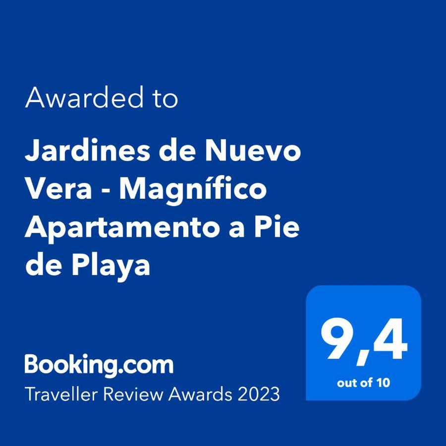 Jardines De Nuevo Vera - Magnifico Apartamento A Pie De Playa Exterior photo